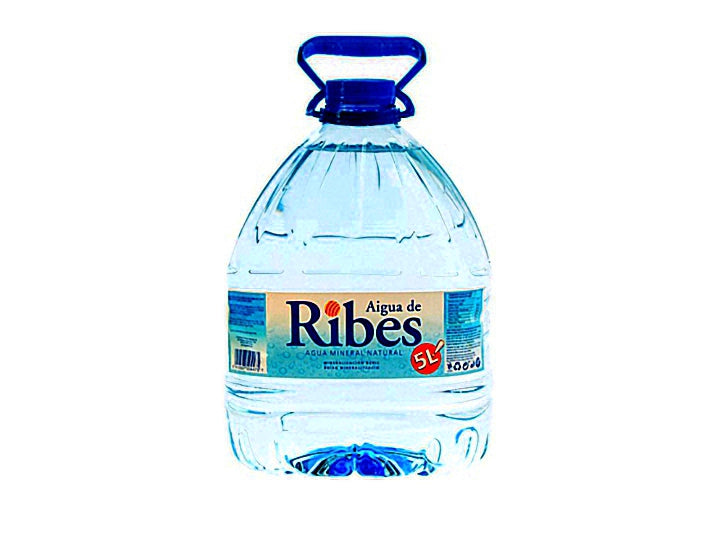 Agua Ribes 5L | 1 bottle of 5L.