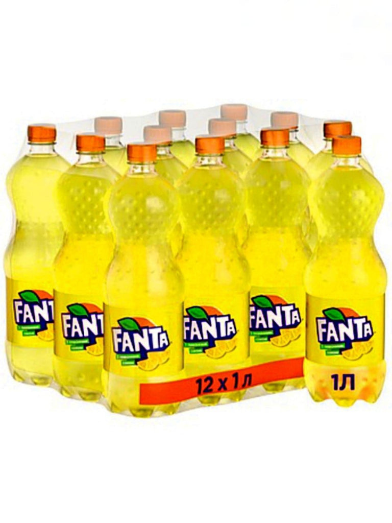 Fanta Lemon 1L | 12 x 1L