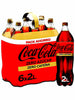 Coca Cola Zero Zero 2L NAC | 6 x 2L