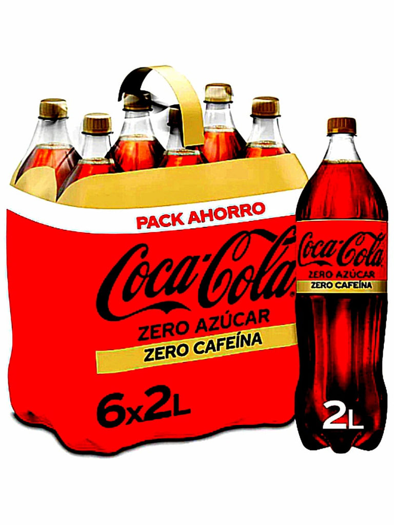 Coca Cola Zero Zero 2L NAC | 6 x 2L