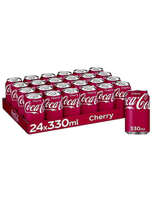 Coca Cola Cherry Lata |  24 x 33CL