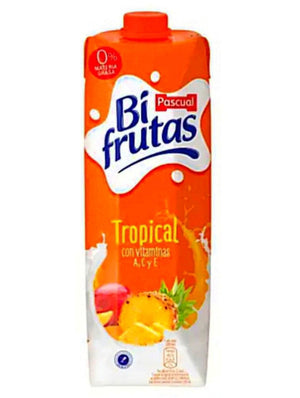 Bi Frutas Tropical 1L (Pack of 8) |  8 x 1L Packets