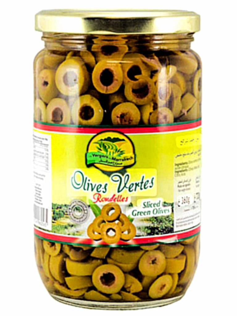 Sliced Green Olives 1Kg