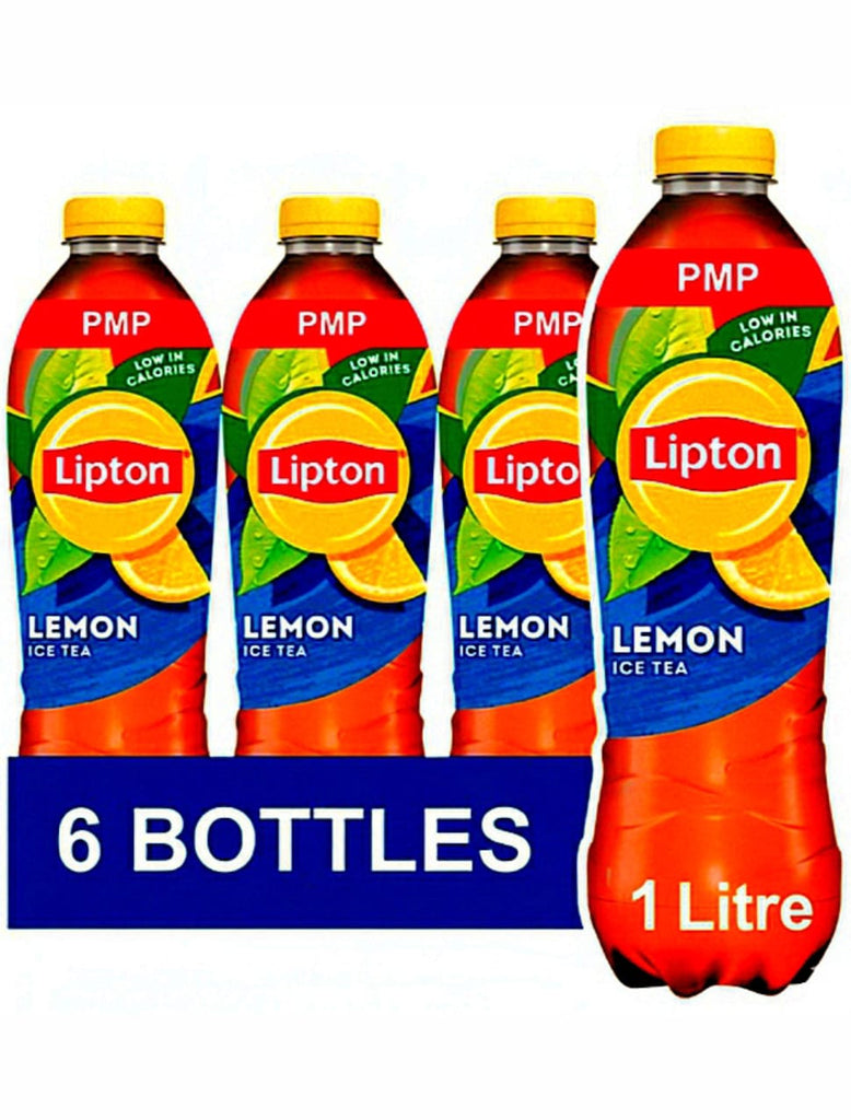 Lipton Lemon Iced Tea | 1L X 6 Bottles