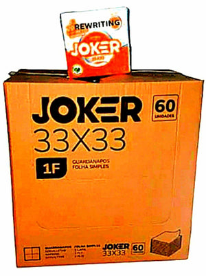 Papel Joker Toilet Paper Size 33 X 33 | (Box of 60 Rolls)