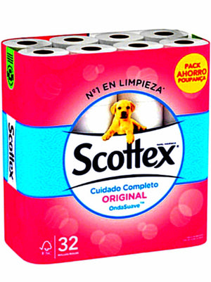 Papel Scottex 32 Rolls Pack