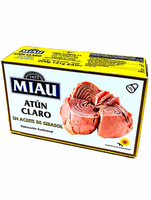 1873 MIAU ATUN CLARO EN ACEITE GIRASOL