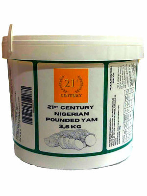 21* CENTURY NIGERIAN POUNDED YAM 3,5KG