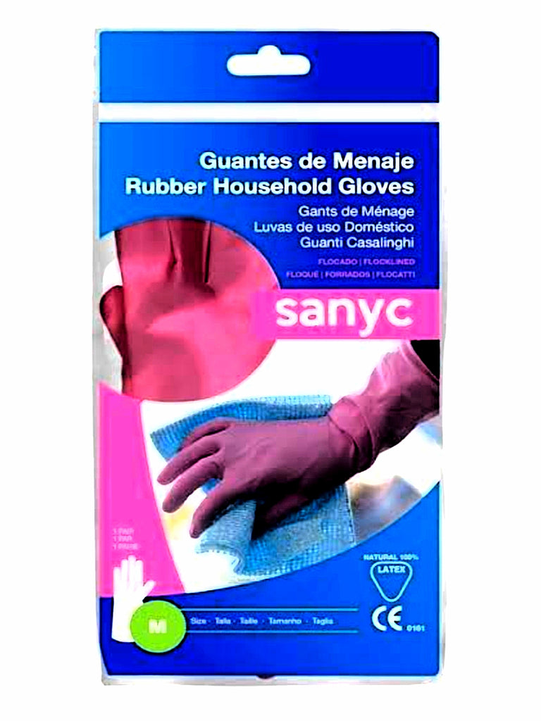 GUANTES DE MENAJE SANYC TALLA M