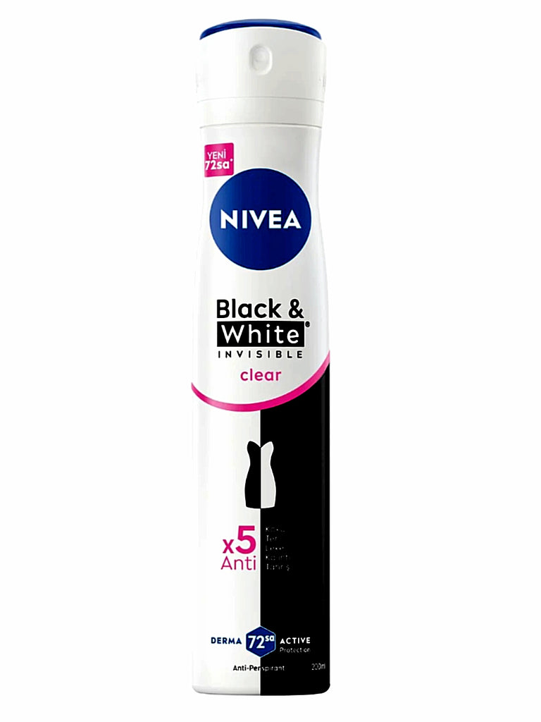 NIVEA BLACK &amp; WHITE ACTIVE 72H 150ML