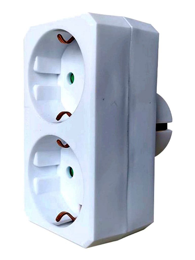 EXTRA STAR ADAPTAR 2X16A CON OBTURADOR