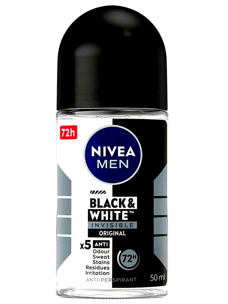 NIVEA MEN WHITE & BLACK 72H 50ML