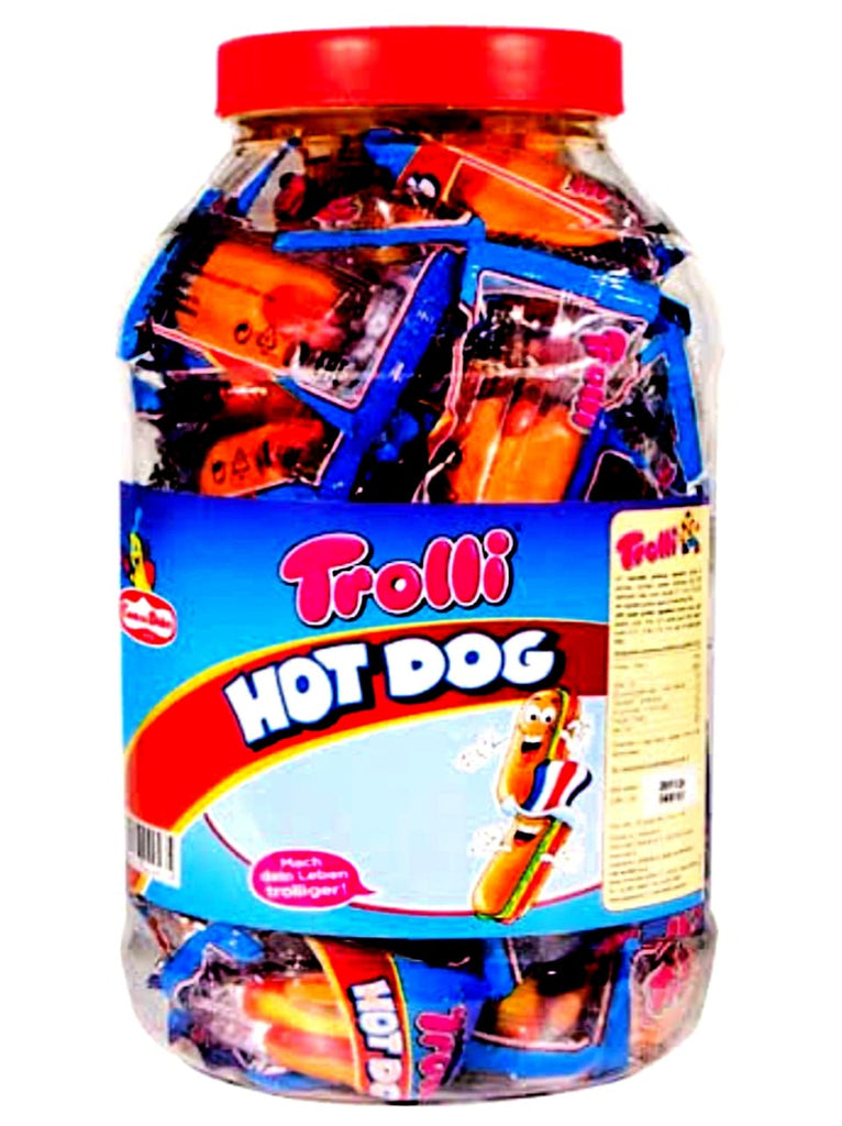 TROLLI HOT DOG DELICIOSO CARAMELO 540G 60U