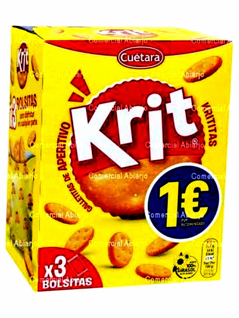 KRIT KRITITAS 3 BOLSAS 90G
