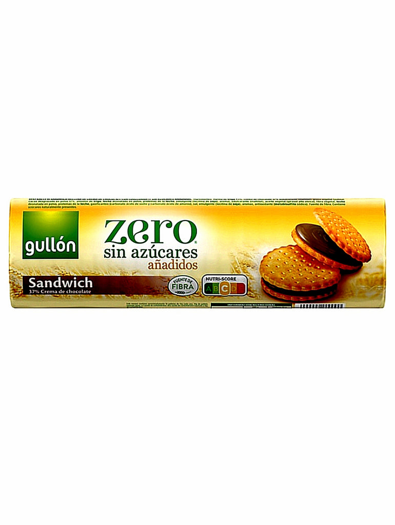 SANDWICH GULLON ZERO SIN AZUCAR AÑADIDOS 250G