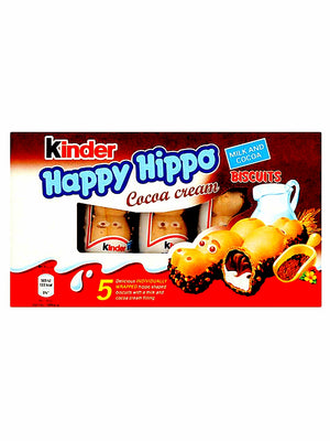 KINDER HAPPY HIPPO CACAO X 5 20.7G 10U