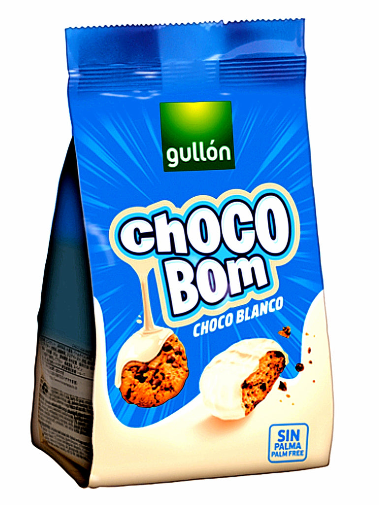 GULLON CHOCO BOM CHOCO BLANCO 128G 18U