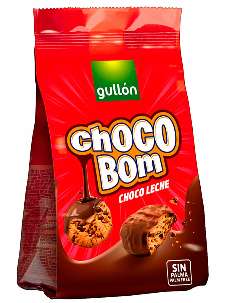 GULLON CHOCO BOM CHOCO LECHE 128G 18U