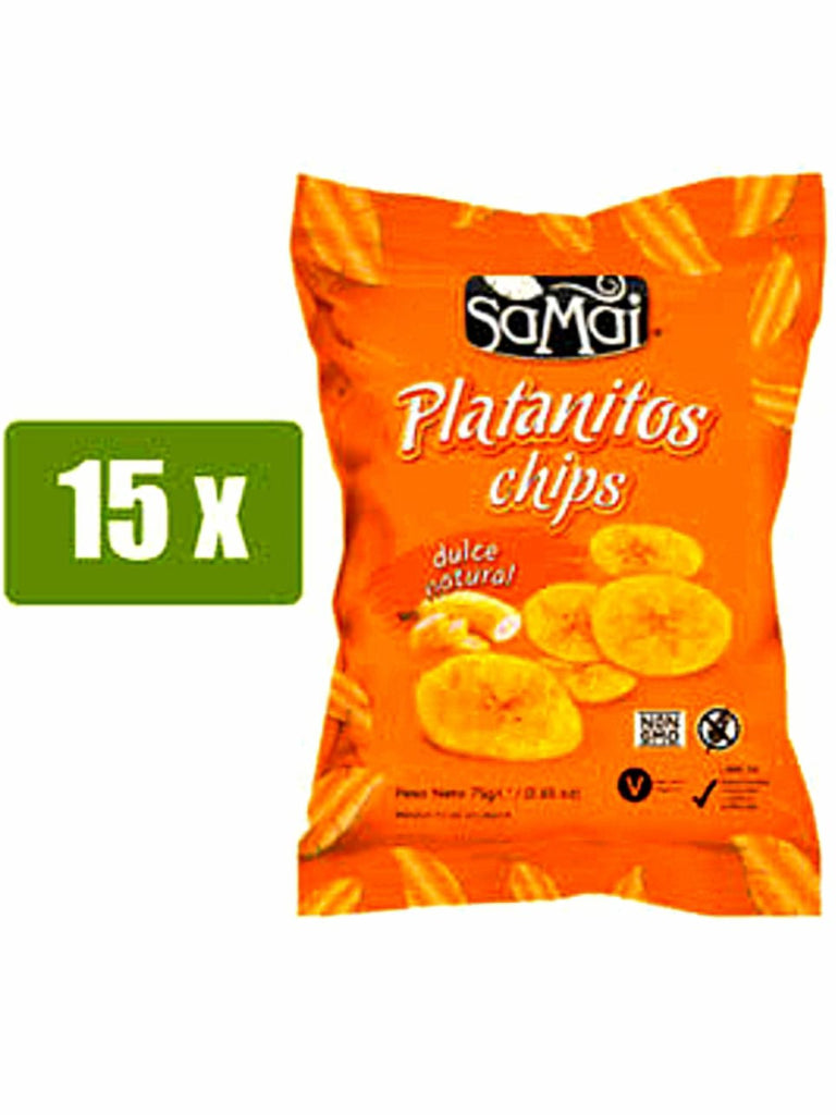 Samain Chips Platin | 75 g × 15