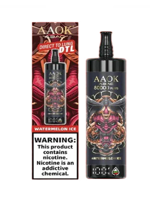 AAOK DIRECT TO LUNG 80000 PUFFS WATERMELON ICE