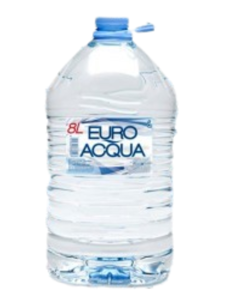 Agua Euro Acqua 8L | 1 bottle of 8L.