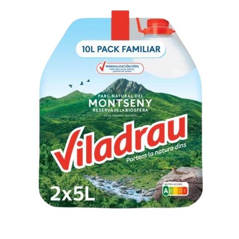 Agua Viladrau 5L (Pack of 2) | 2 x 5L bottles