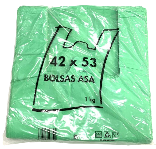 BOSSA DE LA COMPRA VERDA 42 X 53
