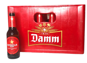 ESTRELLA MEDIANA CAJA 330ML X 24U