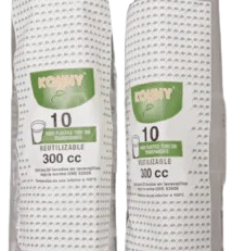 VASO TUBO 300CC 10U