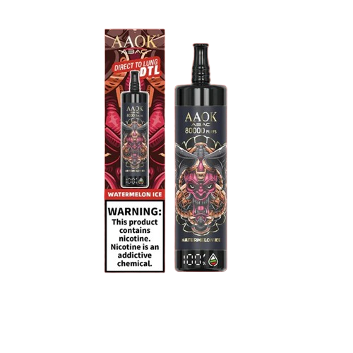 AAOK DIRECT TO LUNG 80000 PUFFS WATERMELON ICE