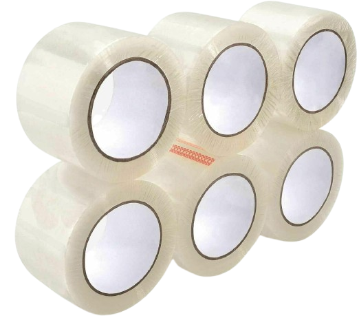 TRANSPARENT STCIKY TAPE 2U PACK 12
