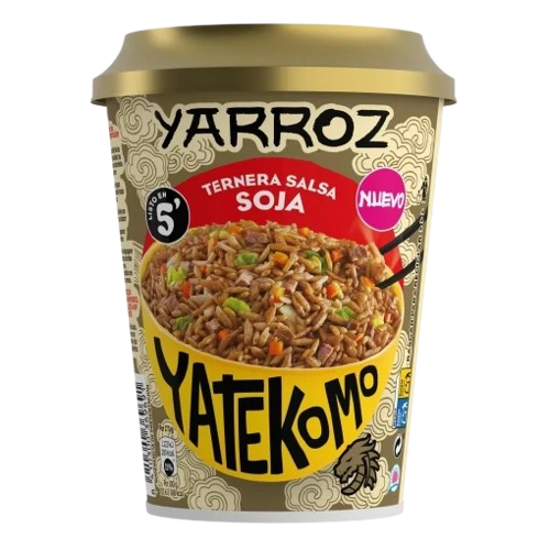 YARROZ TERNERA SALSA SOJA 84G
