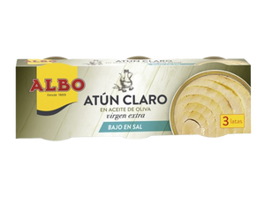 ALBO ATUN CLARO OLIVA VIRGEN EXTRA 3 LATA 276G