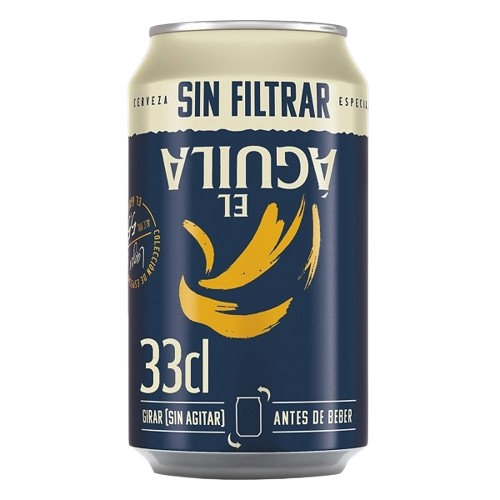 ALGUILA SIN FILTRAR 33CL LATA  12U