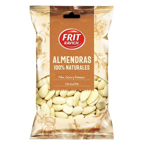 ALMENDRAS CALIF PIEL CRUDAS 110G