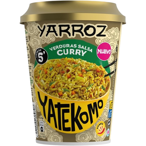YATEKOMO YARROZ VERDURAS SALSA CURRY