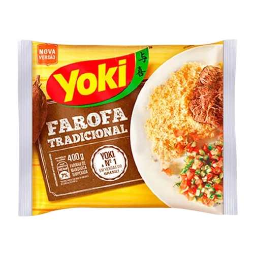 FAROFA TRADICIONAL YOKI 500G