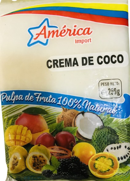 PULPA DE COCO AMÉRICA 250G