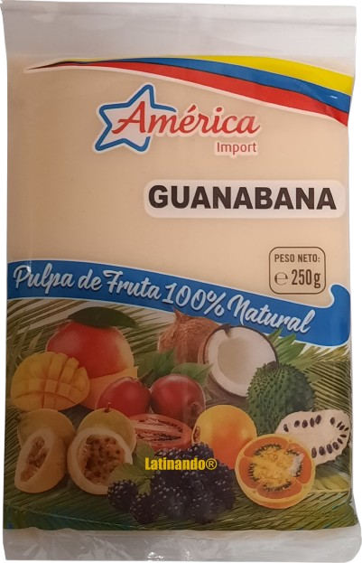 POLPA DE GUANYABANA AMERICA 250G