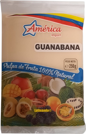 AMERICA PULPA GUANABANA 250G