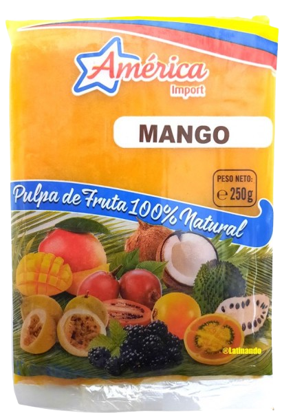 AMERICA PULPA MANGO 250G