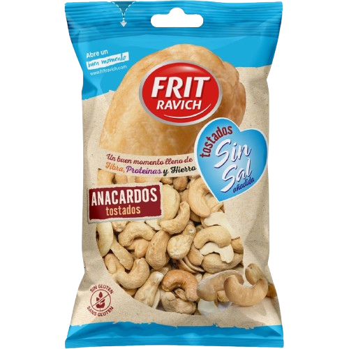 ANACARDOS TOSTADA 0% SAL NO FRITO 110G