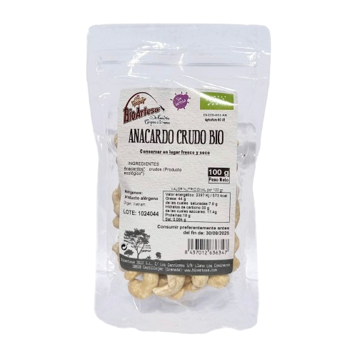 AP ANACARDOS CRUDO 100G