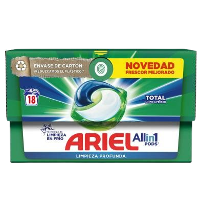 ARIEL EN 1 LAVADO PERFUM GRATIS