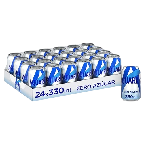 AQUARIUS LIMON ZERO AZUCAR 33CL LATA  24U