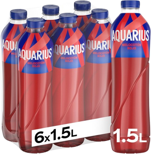 AQUARIUS MELOCOTON 1.5L X 6U