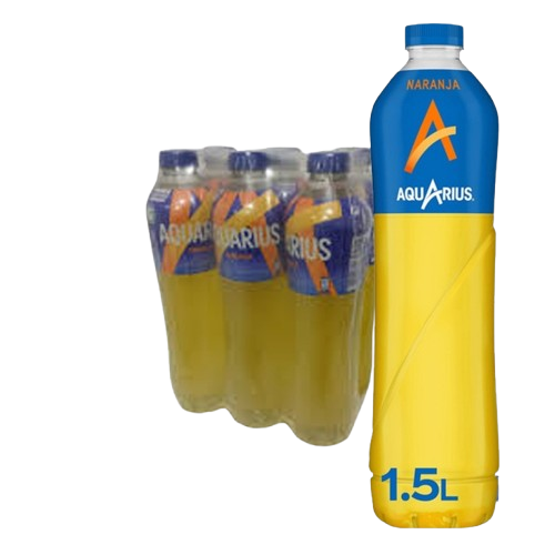 AQUARIUS NARANJA 1.5L X 6U
