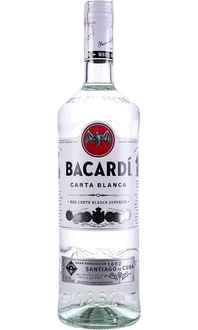 BACARDI BLANCA 1L