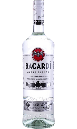 BACARDI BLANCA 1L