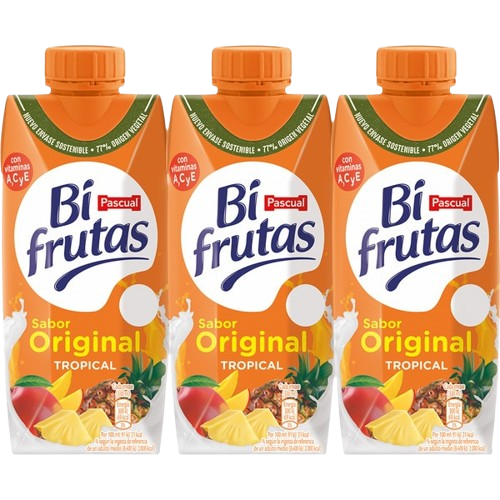 BI FRUITA TROPICAL 330ML X 18U